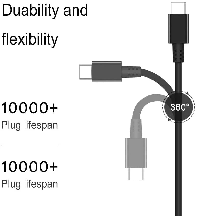45W 20V 2.25A USB-C Laptop Charger ADLX45UDCK2A for  Chromebook Yoga C630 - 20N8