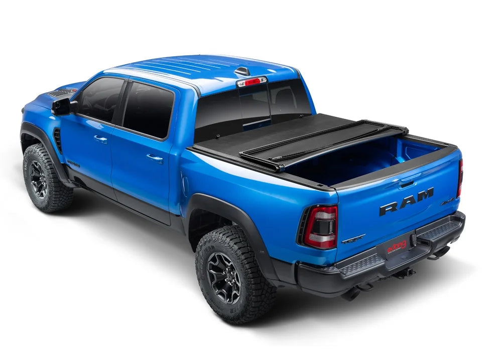 Extang by RealTruck Trifecta e-Series Soft Folding Truck Bed Tonneau shield | 77422 | suitable with 2019 - 2024 Dodge Ram 1500 w/ and w/o Multi-Function (Split) Tailgate 6' 4" Bed (76.3")