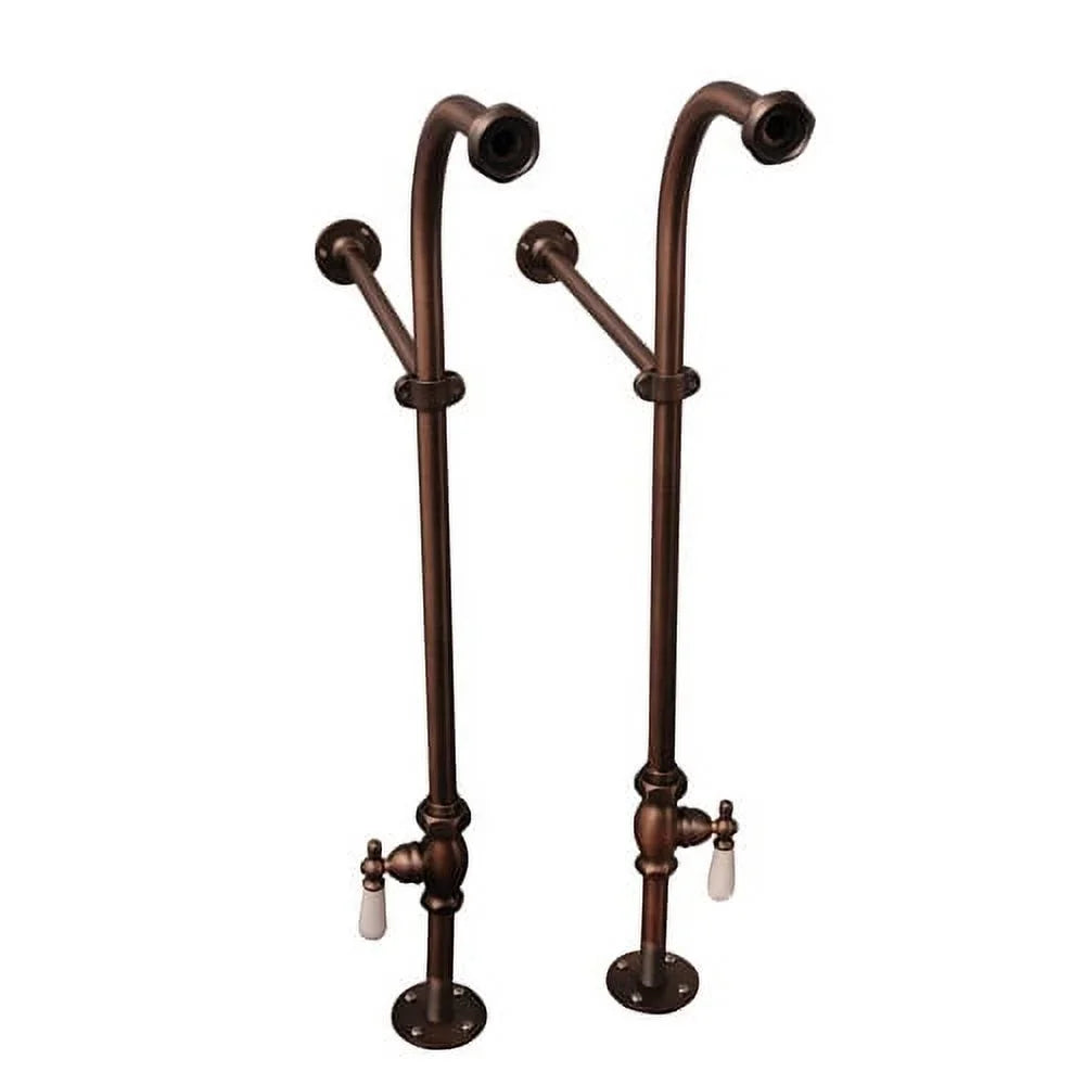 TKCTRN60-ORB4 Tub Kit 60 CI Roll Top  Shower Rd  Filler  Supplies  Drain-Oil Rubbed Bronze