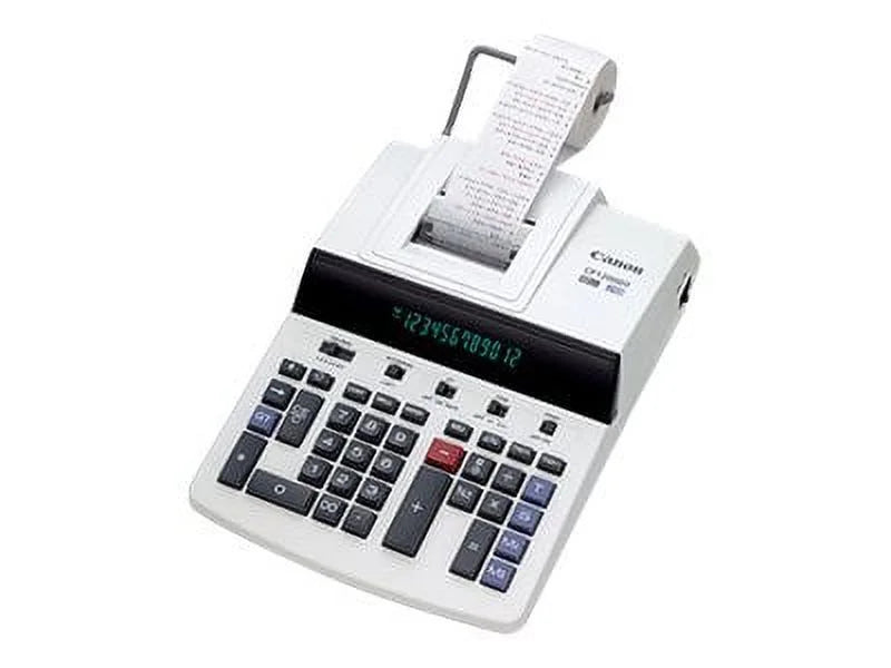CP1200DII 12-Digit Commercial Desktop Printing Calculator, BK/RD Print, 4.3L/Sec