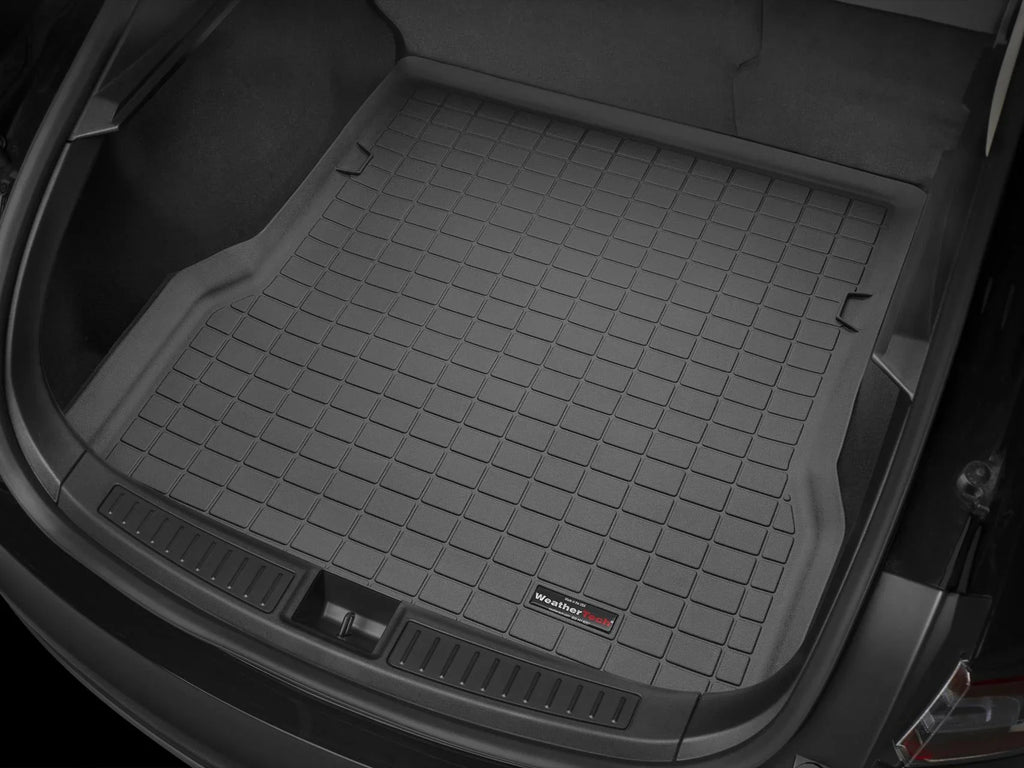 WeatherTech Cargo Trunk Liner with Bumper Protector matching with 2016-2019 Jaguar XJ Series - Trunk With Bumper Protector, Black