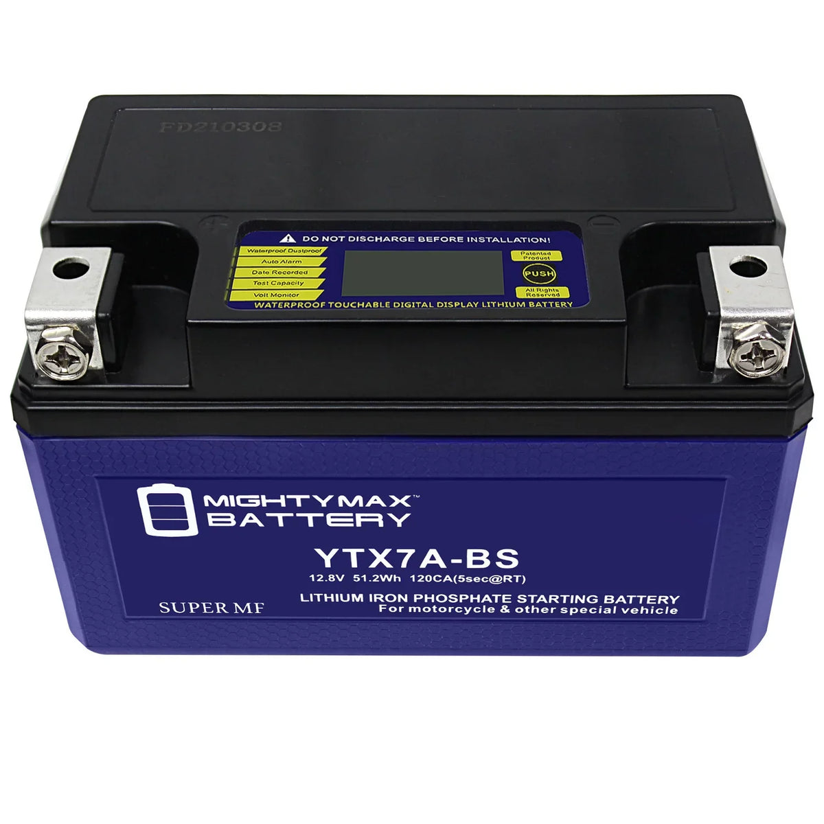 YTX7A-BS Lithium Replacement Battery suitable with Peugeot Scooter 50 Tweet Evo 2014 - 2 Pack