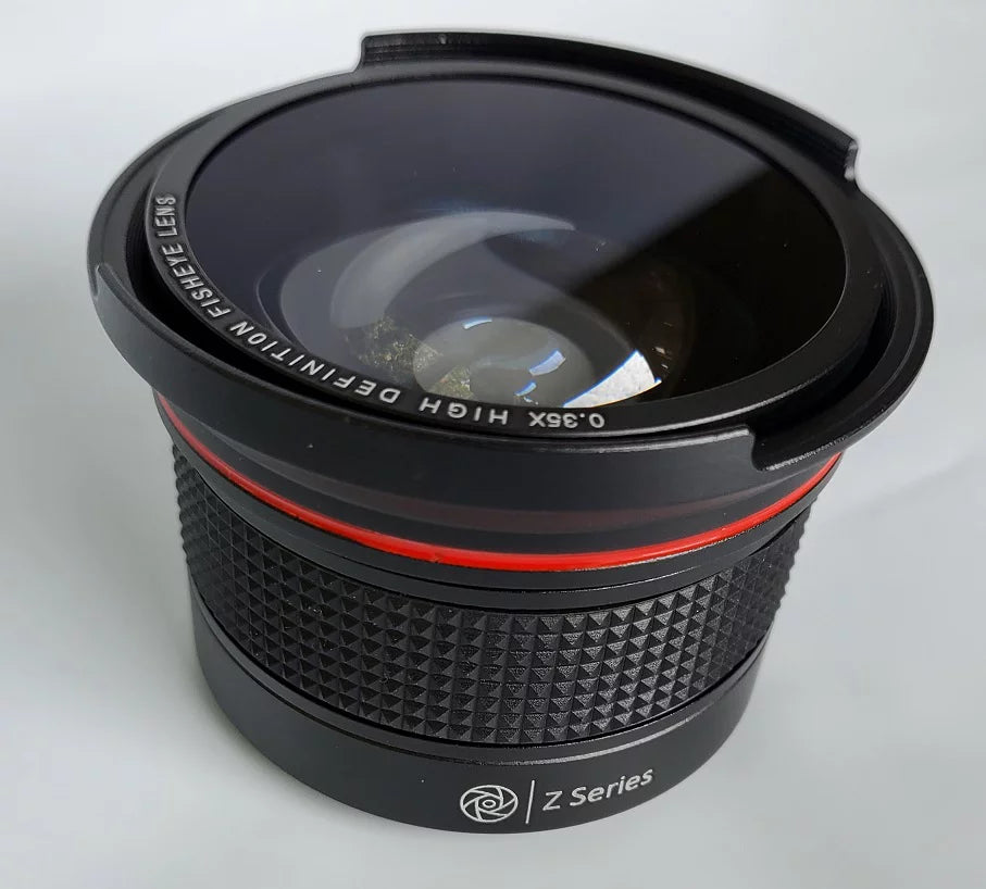 Ultra Super HD Panoramic Fisheye Lens For  HC-VX981K HC-WXF991 HCVX981