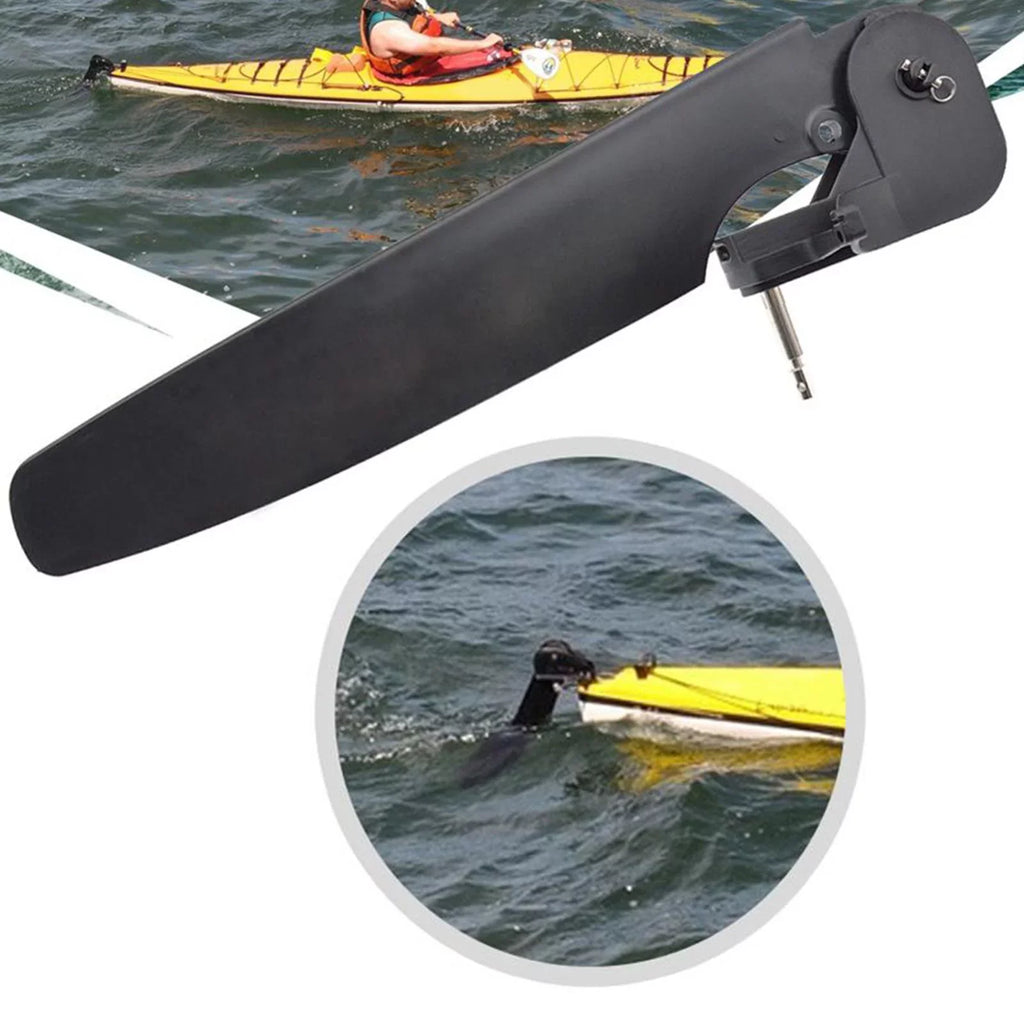 Nylon Kayak ship Rudder Tackle Steering System Adjustable Tackle Universal Kayak Angling Fixation for Canoe Tail Fishing Sea Part 80mm pin