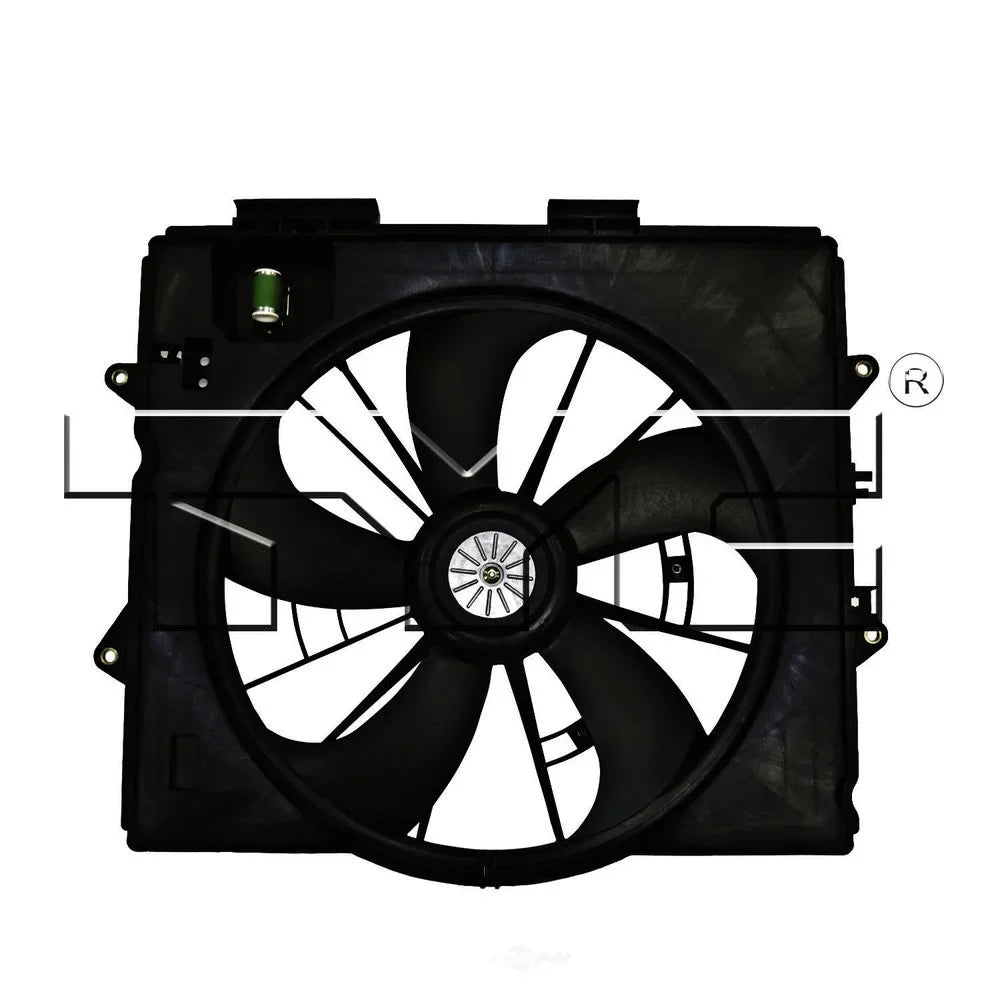 Dual Radiator and Condenser Fan Assembly Fits select: 2009-2015 CADILLAC CTS, 2009 CADILLAC SRX