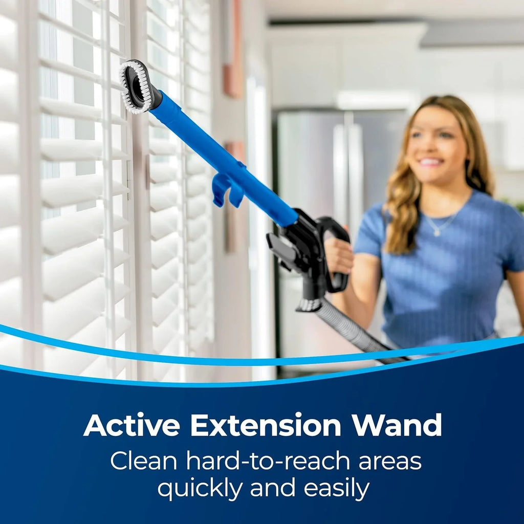 BISSELL CleanView Upright Bagless Vacuum Cleaner with Active Wand, 3536 (Black/Cobalt Blue)