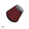 K&N Universal Clamp-On Engine Air Filter: Washable and Resuable: Round Tapered; 6 in (152 mm) Flange ID; 6 in (152 mm) Height; 7.5 in (191 mm) Base; 4.5 in (114 mm) Top , RF-1048