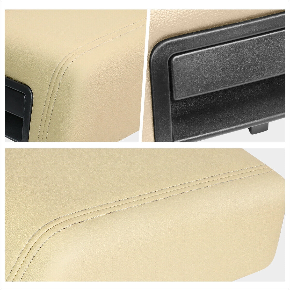 Teledu Beige Center Console Top Lid Repair Kit Armrest Latch wrap For  Lincoln