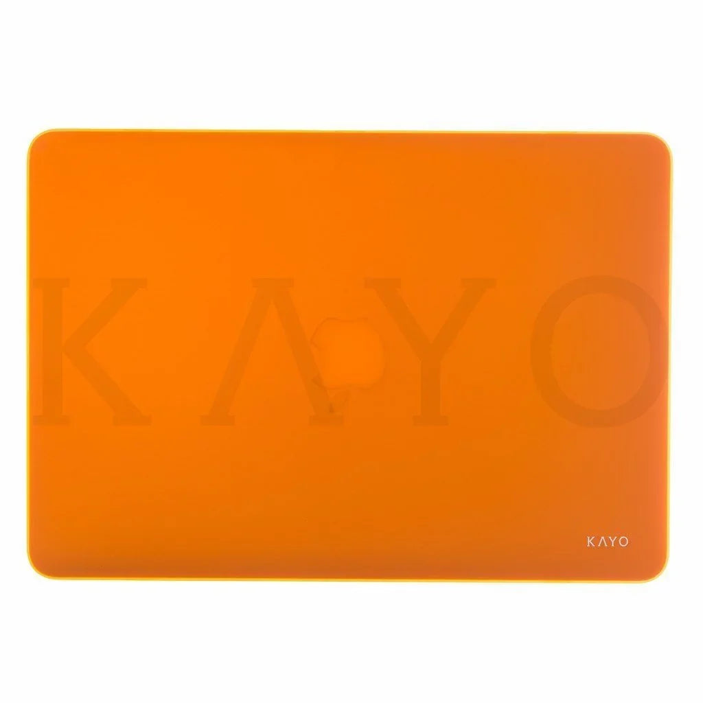 KAYO - AIR 11-inch Rubberized Hard Case for  MacBook Air 11.6" ( A1465 & A1370) wrap Shell - (TANGERINE)