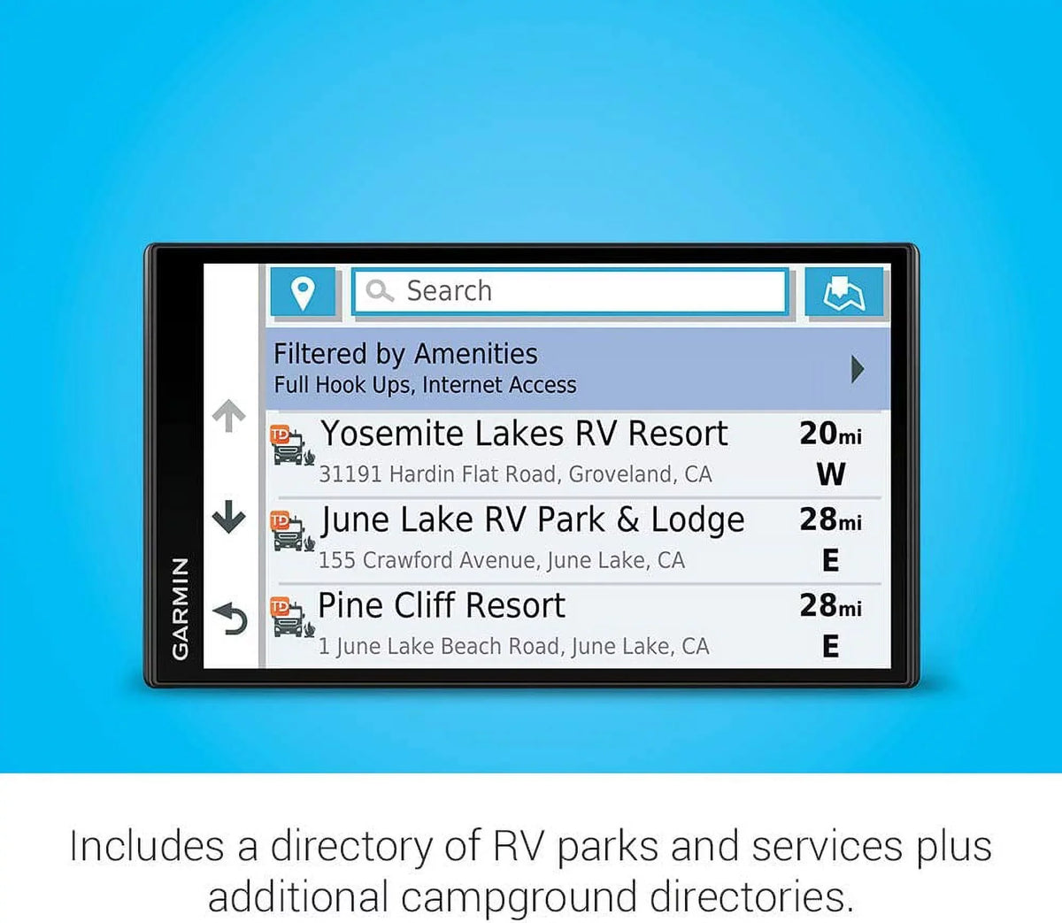 Garmin RV 780 GPS Traffic Navigator with 8GB MicroSD Card, 6Ave Travel Bundle & Cleaning Kit