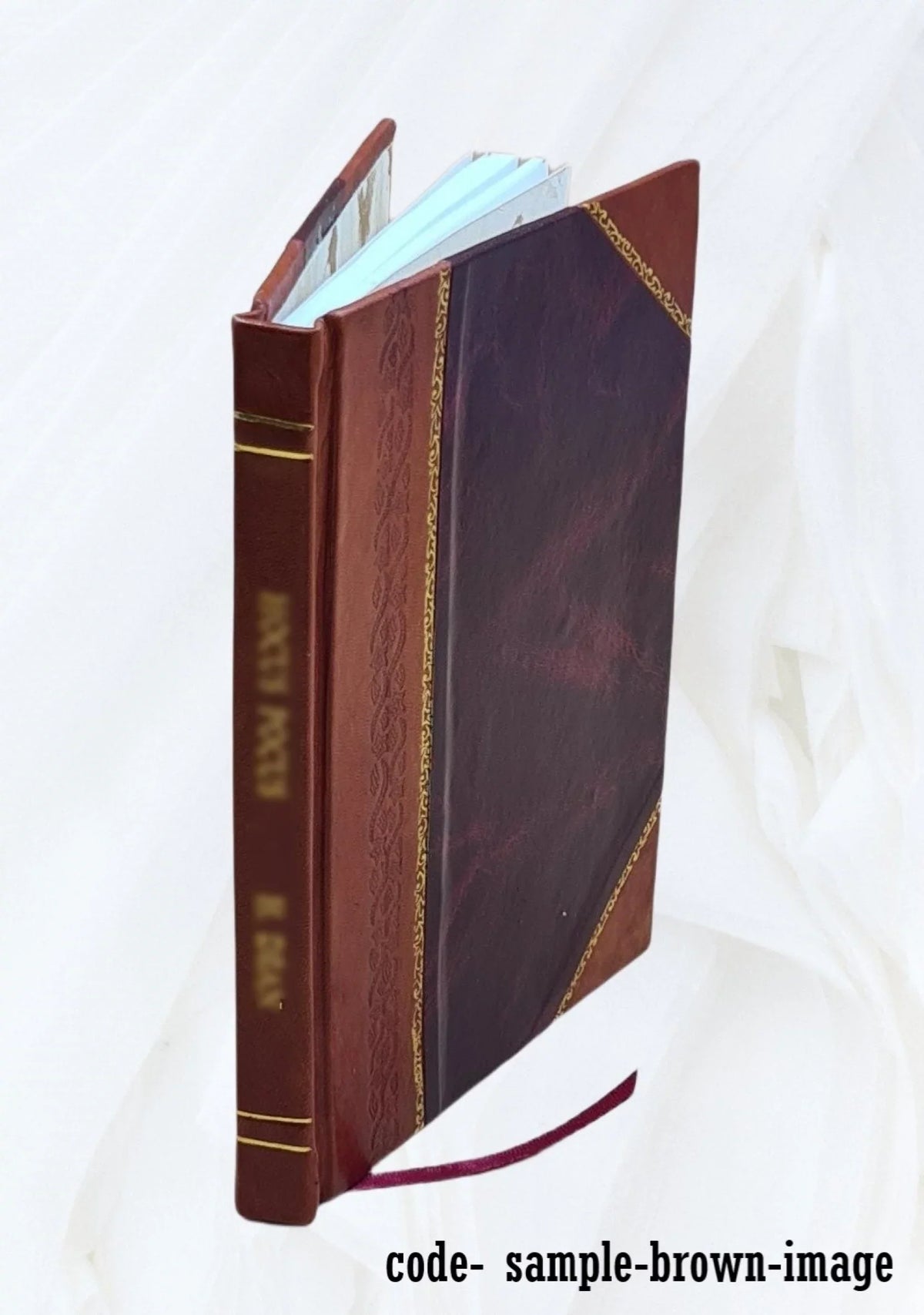 1894 [Leather Bound]. Cochrane. Songs from the granite hills of New Hampshire, by Clark B