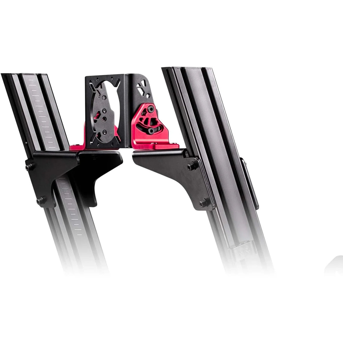 Next Level Racing ELITE DD Side & Front Mount Adaptor Carbon Grey & Red