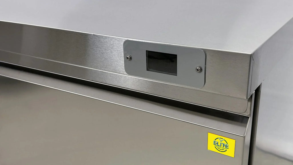 ft..  Commercial Three Door Undercounter Freezer 16.6 cu. 72 in