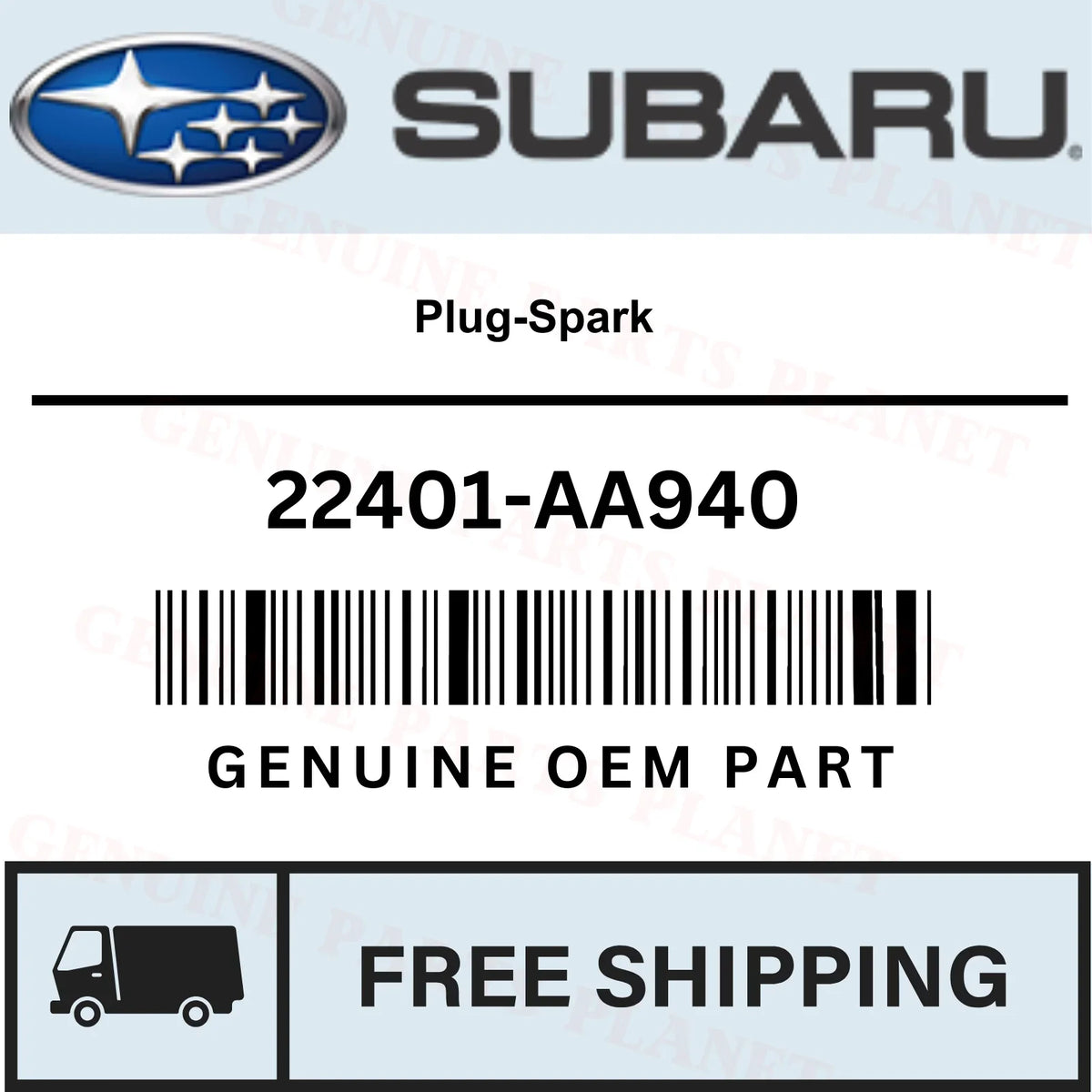 OEM GENUINE SUBARU 2019-2021 Plug-Spark - 22401-AA940