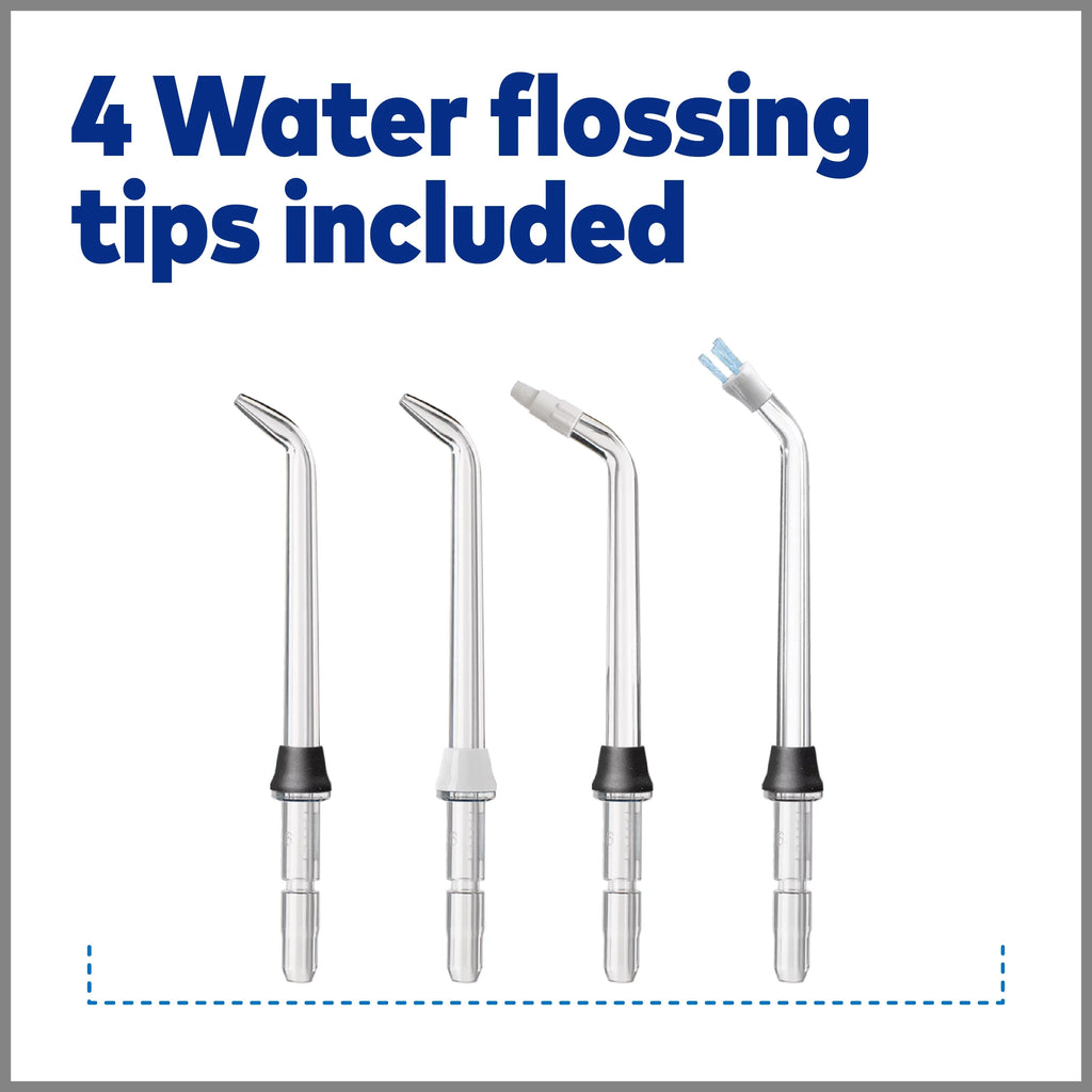 Waterpik Cordless Plus Portable moisture Flosser Oral Irrigator, Black