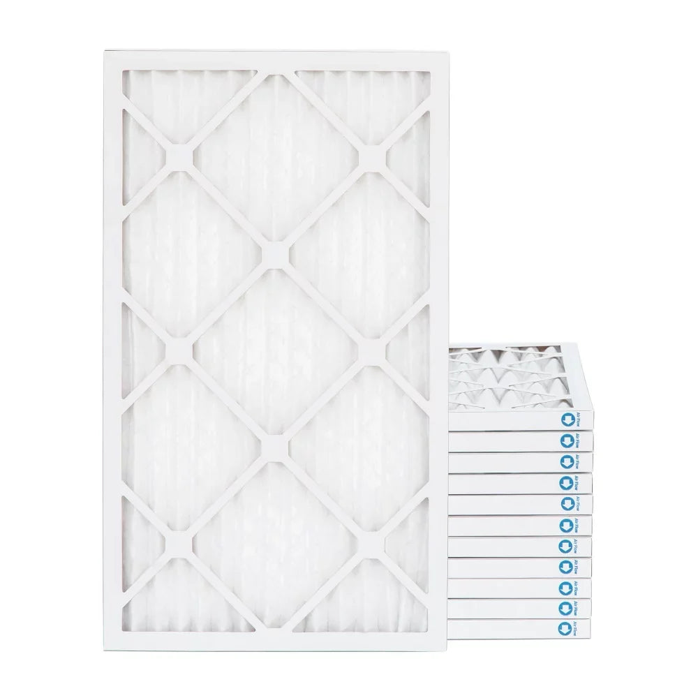 Actual Size: 11-7/8 x 29-7/8 x 3/4. Case of 12. Pamlico Air 12x30x1 MERV 8 Pleated AC Furnace Air Filters