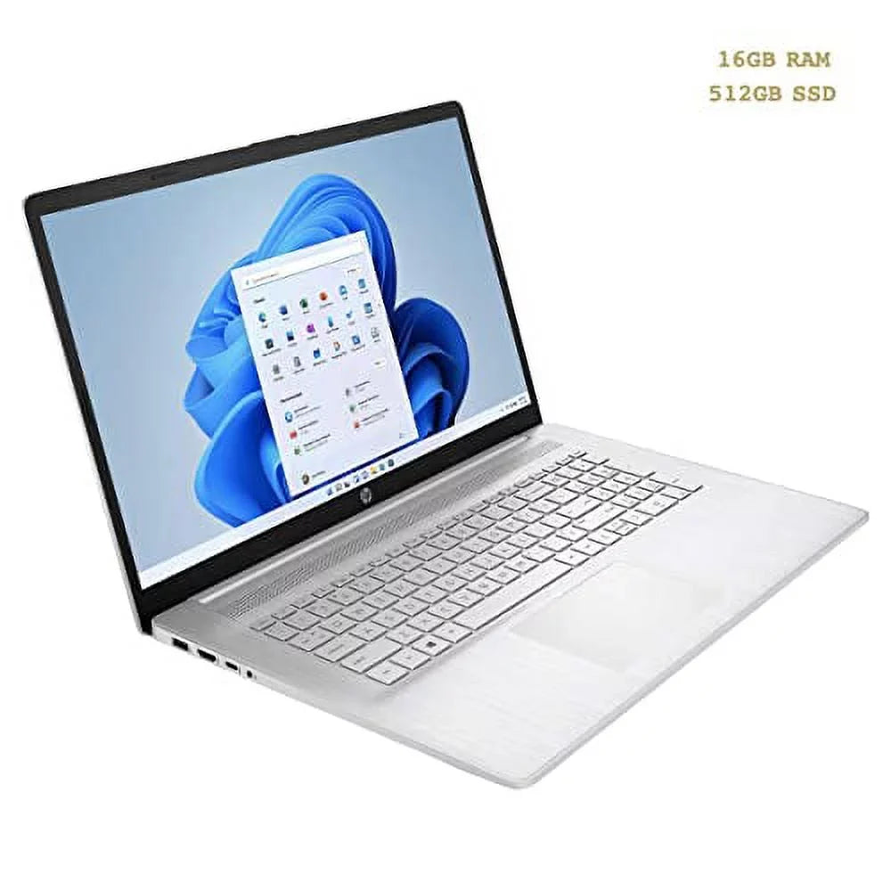2023 17.3" FHD IPS Laptop PC  12th Gen 10-Core i5-1235U 12GB DDR4 RAM 256GB M.2 NVMe SSD  Iris Xe Graphics Backlit Keyboard WiFi AC USB-C Webcam HDMI Windows 11 Home w/RE USB Drive