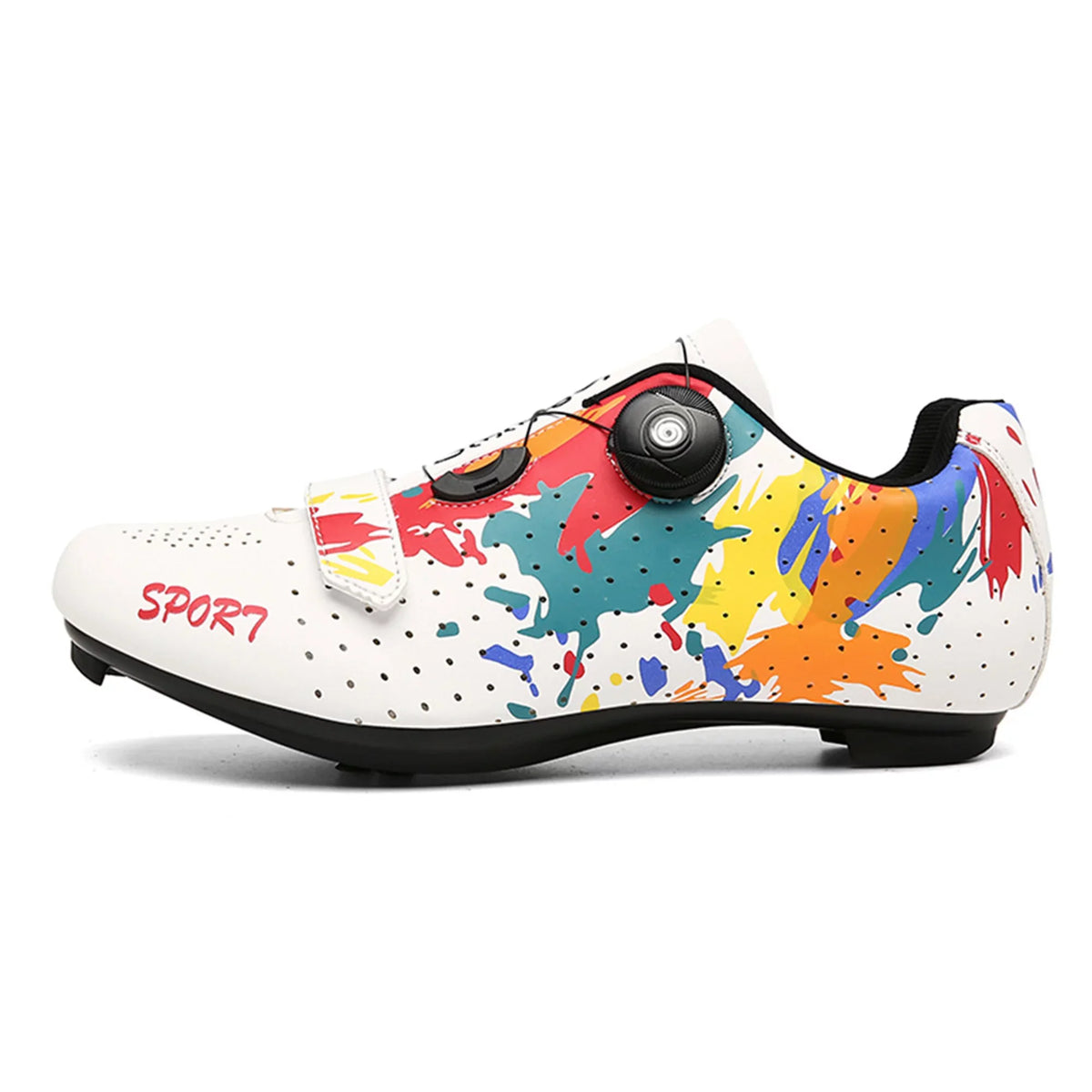 BETOOSEN Mens womens road cycling shoes MTB bike shoe Indoor riding cycling Exercise Shoes with quick lace suitable with SPD Dual Cleat