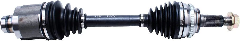 Detroit Axle - Front 2pc CV Axles for 2007-2014  Edge, 07-15 Lincoln MKX, 2 Complete CV Axle Shafts Assembly 2007 2008 2009 2010 2011 2012 2013 2014 2015 Replacement