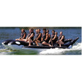 Island Hopper PVC-10-WR Whale Ride 18' Inflatable 10 Person Banana liquid Sled