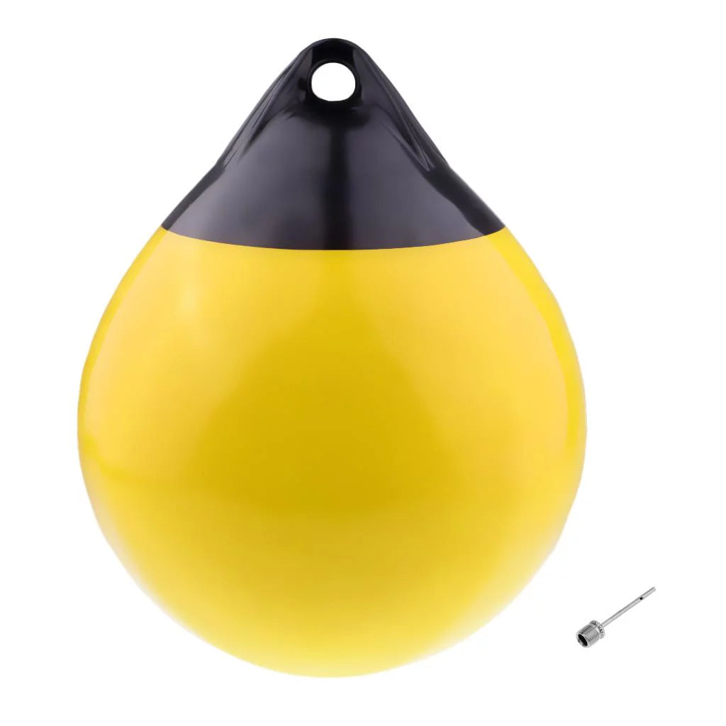 Mooring Buoy Inflatable craft Buoy Diameter.12 , Yellow