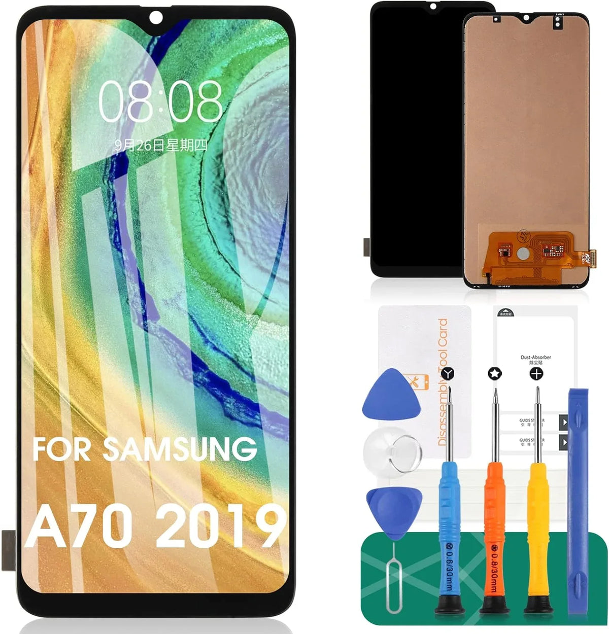 for  Galaxy A70 2019 A705 SM-A705F SM-A705FN SM-A705MN SM-A705W 6.7" incell LCD Screen Replacement Touch Display Digitizer Assembly