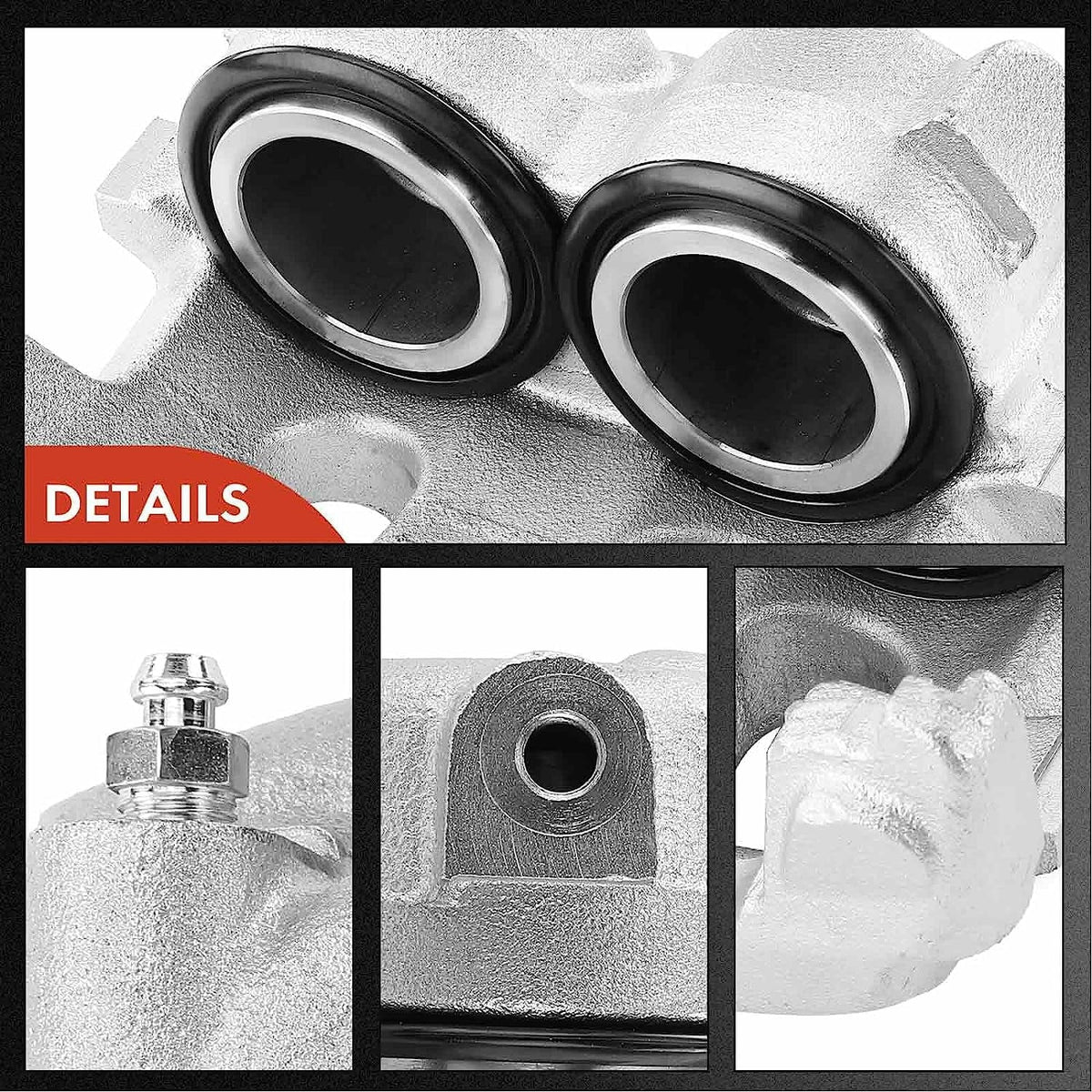 A-Premium Disc Brake Caliper Assembly Without Bracket matching with Select Dodge Models - M300/RM300 1973-1974, M350/R300 1974 - Front Left Driver Side