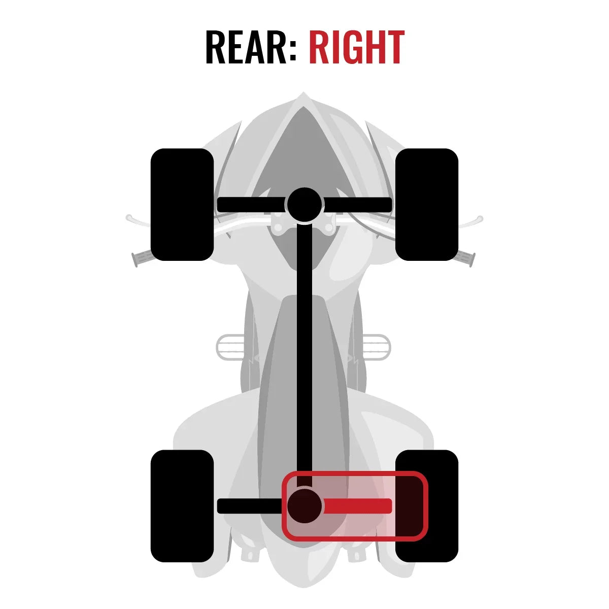 Sixity XT Rear Right CV Axle matching with Can-Am 650 Max 500 Renegade 800R Outlander 1000 2015 2014 2013