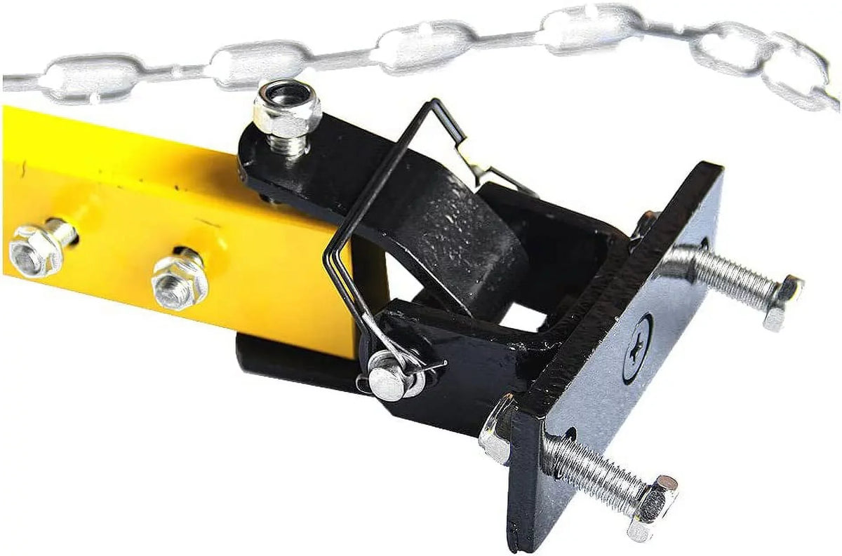 HPDAVV Yellow Adjustable Tow Towing Bar / Adjustable Tow Bar Kit Bumper Mount 5000lb w/Chains RV Car Truck matching with Jeep System