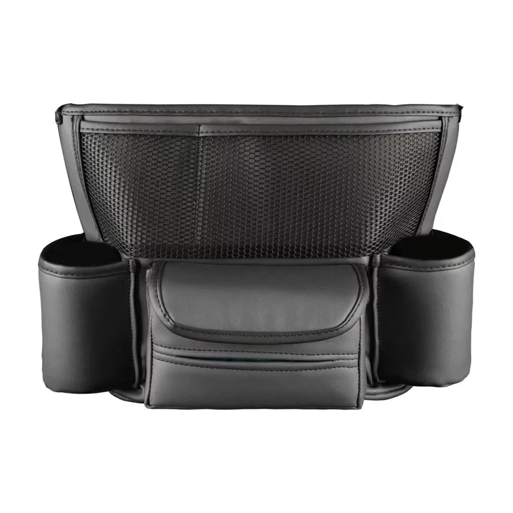 Dazzduo Storage bag,Seat Leather Barrier Car Center Console Seat Leather Car Center Console Seat Leather Car Center Console