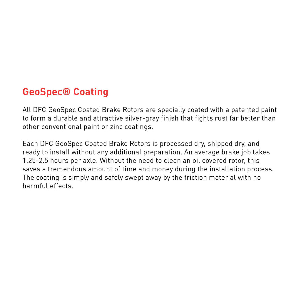 Dynamic Friction Company Front Geospec Brake Rotors with 3000 Series Ceramic Brake Pads includes Hardware 4312-91004 Fits select: 2017-2018  YARIS IA, 2016  SCION IA