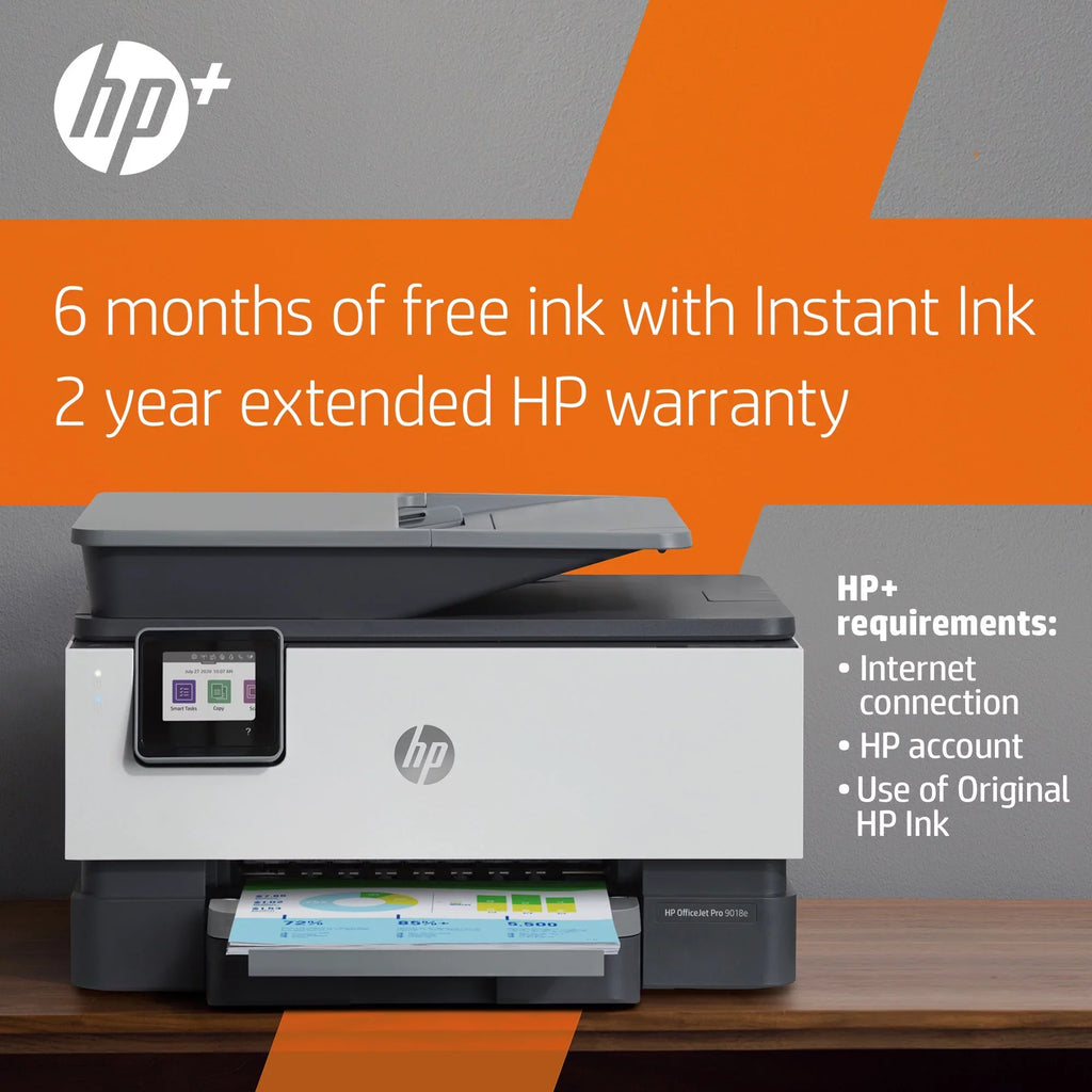 OfficeJet Pro 9018e All-in-One Wireless Color Inkjet Printer