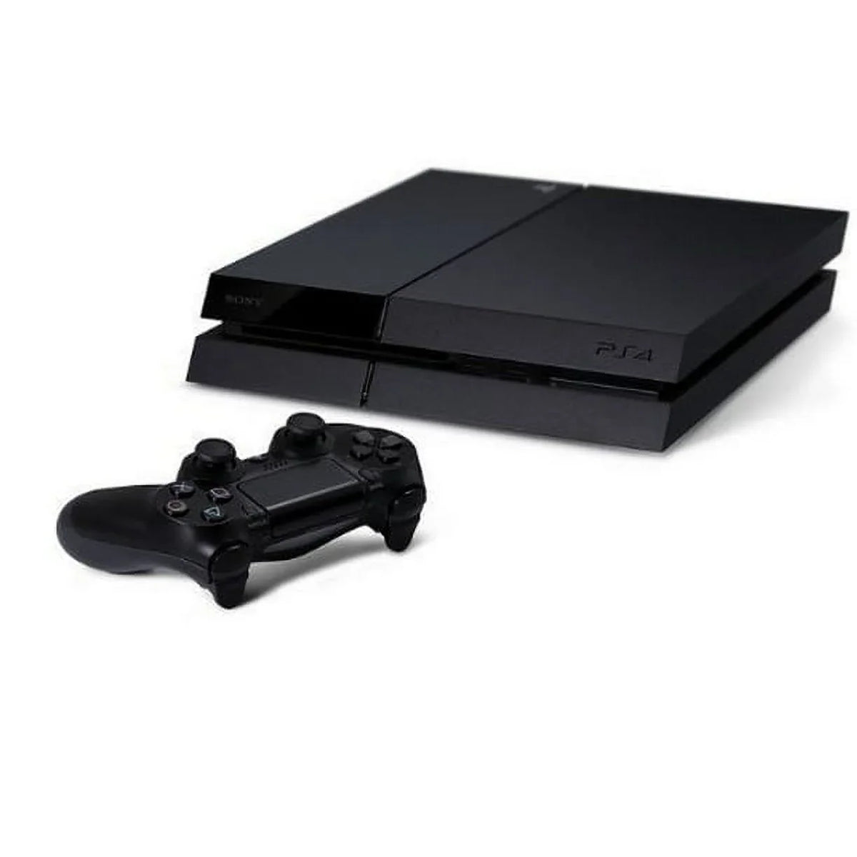 Pre-Owned  PlayStation 4 500GB Gaming Console Black HDMI Cable 2 Controller with BOLT AXTION Cleaning Kit Bundle (Refurbished: Like New)