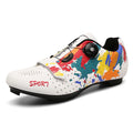 BETOOSEN Mens womens road cycling shoes MTB bike shoe Indoor riding cycling Exercise Shoes with quick lace suitable with SPD Dual Cleat