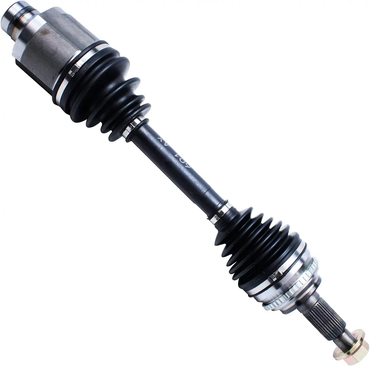 Detroit Axle - Front 2pc CV Axles for 2007-2014  Edge, 07-15 Lincoln MKX, 2 Complete CV Axle Shafts Assembly 2007 2008 2009 2010 2011 2012 2013 2014 2015 Replacement