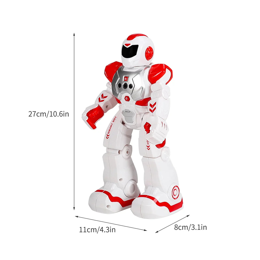 Smart RC Robots for Kids Gesture Sensing Singing Walking Dancing Robot for Boys and Girls - Red