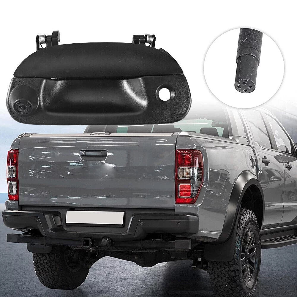 JLLOM Rear-View Reversing Camera Kit for  F150 F250 97-07, Clear Image with NTSC/PAL Option, 28 ft Long Extension Harness