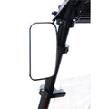 Deluxe Rectangle UTV Mirror Kit appropriate With Yamaha Wolverine RMAX 4 1000 LE 2021
