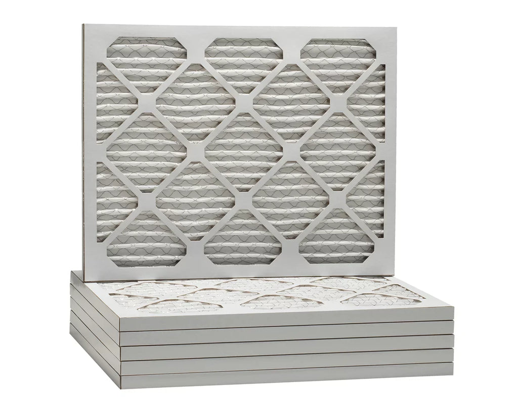 Aerostar 14x25x1 MERV  8, Pleated Air Filter, 14x25x1, Box of 6, Made in the USA