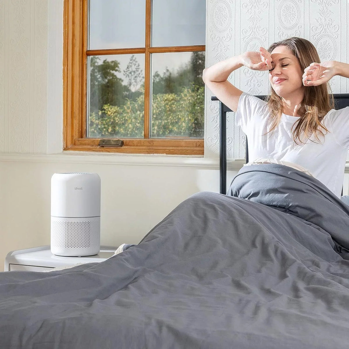 ft., Core 300-RAC, White. Levoit Air Purifier for Allergies and Asthma, Large Rooms Up to 547 sq