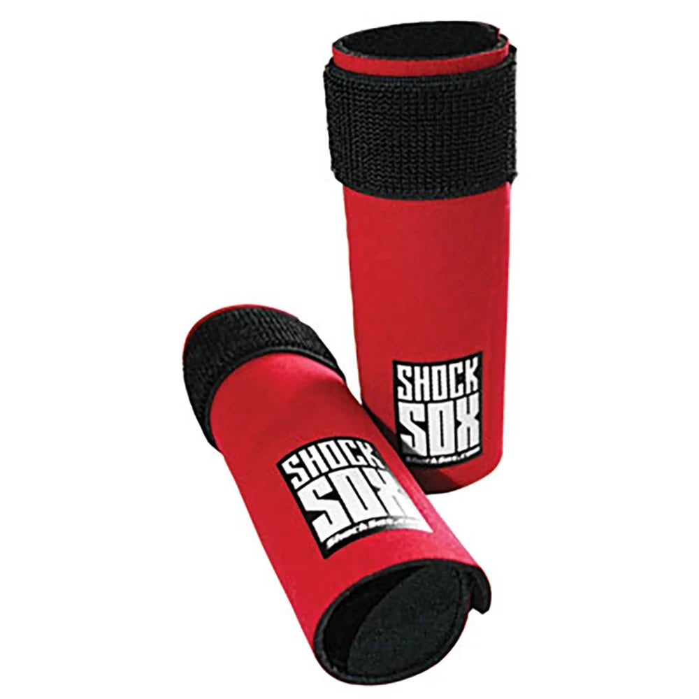 Shock Sox Fork Seal Guards 37-50mm Fork Tube 6 Red suitable With Sherco 125 SE-R 2021