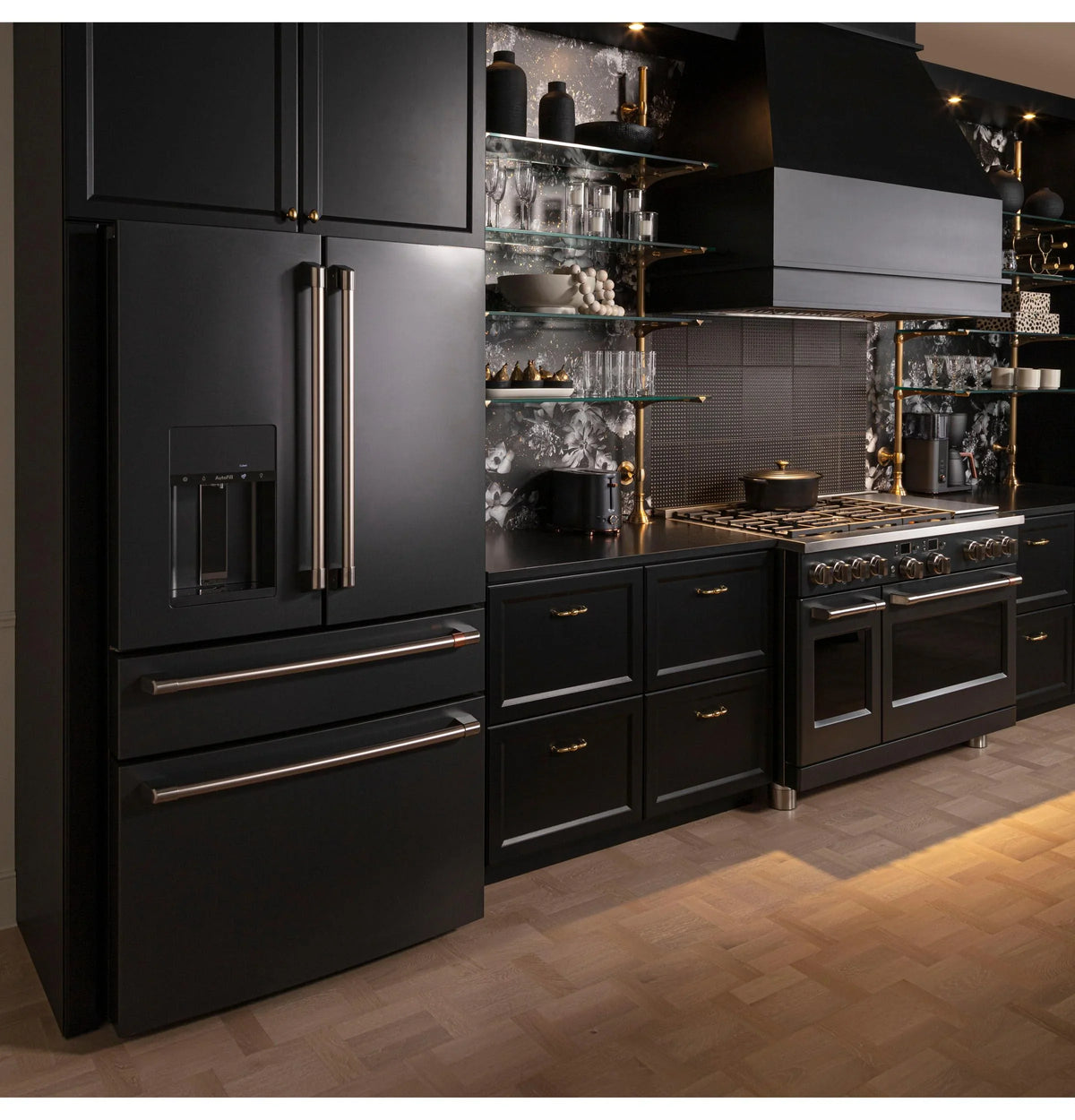 Cabinet Insert Smart Range Hood with 4-Speed/610 CFM Blower, Electronic Backlit Controls, LED Lighting