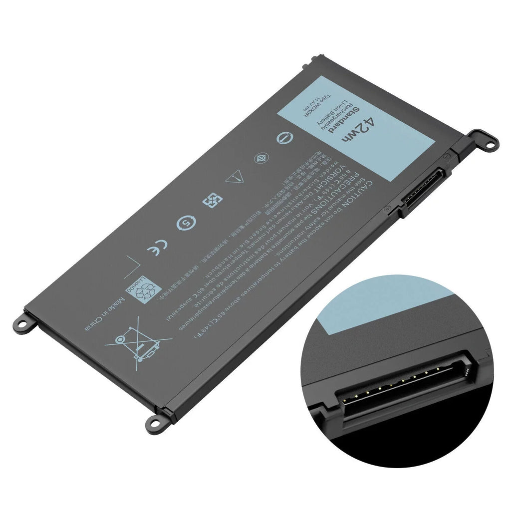 4Cell WDX0R Laptop Battery for  Inspiron 13-5000 13-7000 15-5000 15-7000 NEW