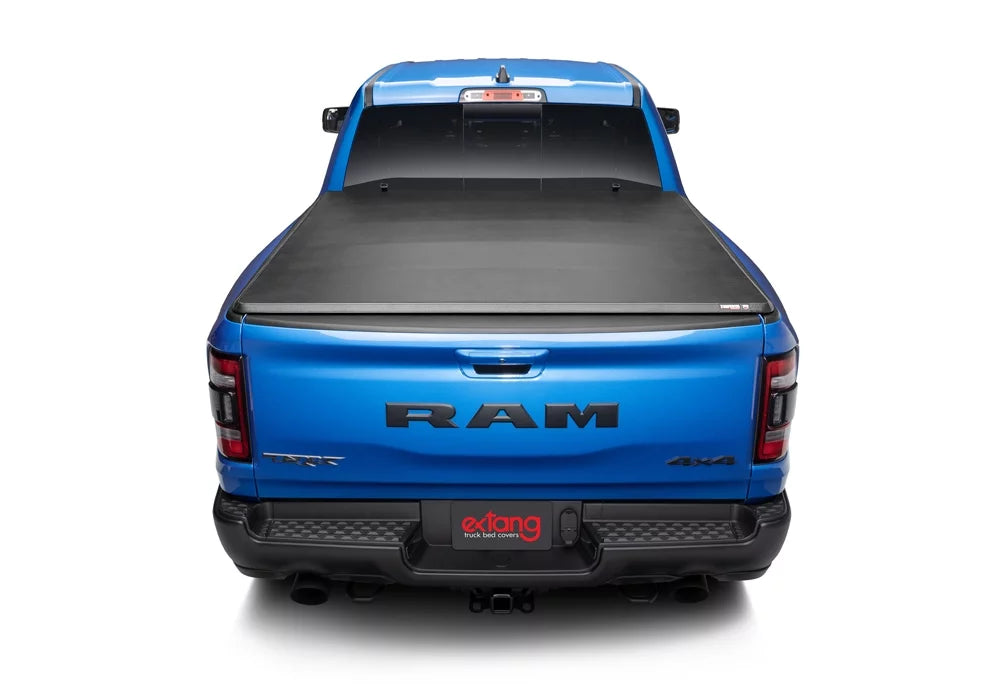 Extang by RealTruck Trifecta e-Series Soft Folding Truck Bed Tonneau shield | 77422 | suitable with 2019 - 2024 Dodge Ram 1500 w/ and w/o Multi-Function (Split) Tailgate 6' 4" Bed (76.3")