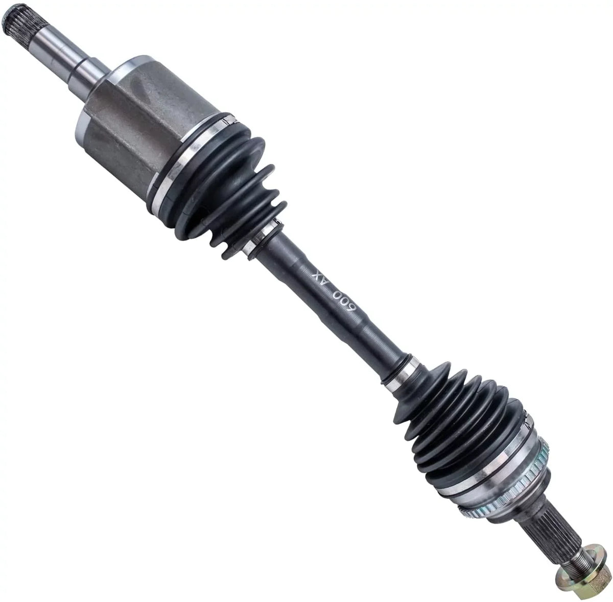 Detroit Axle - Front 2pc CV Axles for 2007-2014  Edge, 07-15 Lincoln MKX, 2 Complete CV Axle Shafts Assembly 2007 2008 2009 2010 2011 2012 2013 2014 2015 Replacement