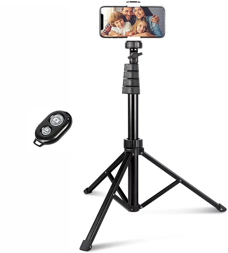 67" Extendable Tripod Stand Wireless Remote Shutter Selfie Stick K4P for  Galaxy J7 V (2017) Perx S6 Edge+ S7 Edge S8 active S10e S10 On5 J3 Emerge 5G Note 9 8 20 10 Plus S21 FE 5G J5