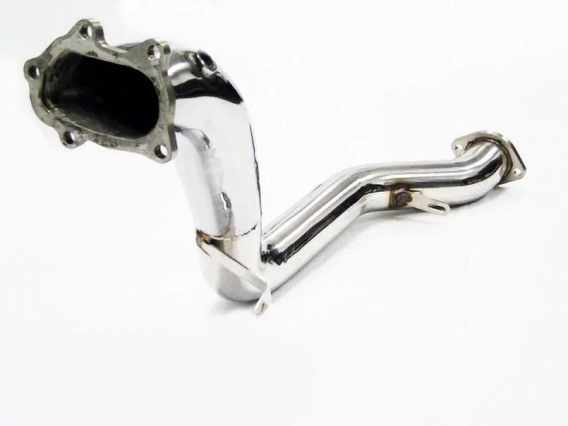 Stainless Steel Resonator Fitment For 2008 thru 2014 Subaru WRX/ 2008 thru 2021 Subaru WRX STI By OBX-RS