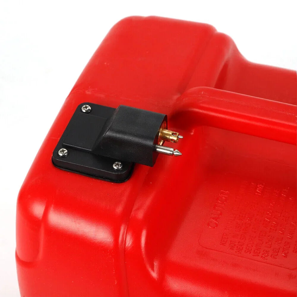 12L Plastic Oil Tank 3.2 Gallon Portable Outboard ship Marine Fuel Gas Tank（no Tubing and Connector）