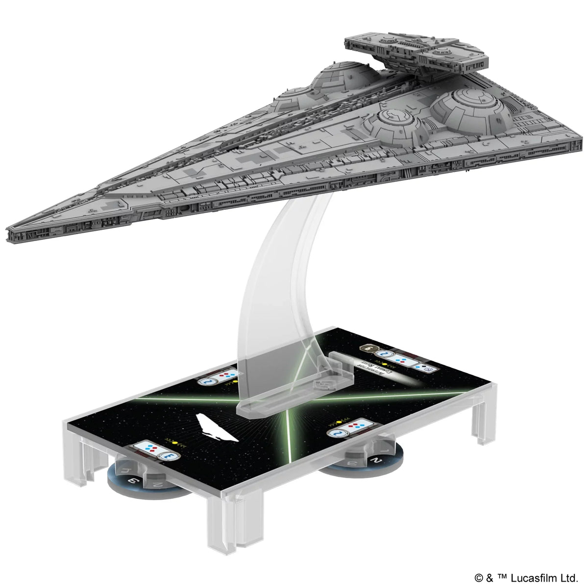 Star Wars Armada: Interdictor Class Star Destroyer Expansion Miniature Game for ages 14 and up, from Asmodee