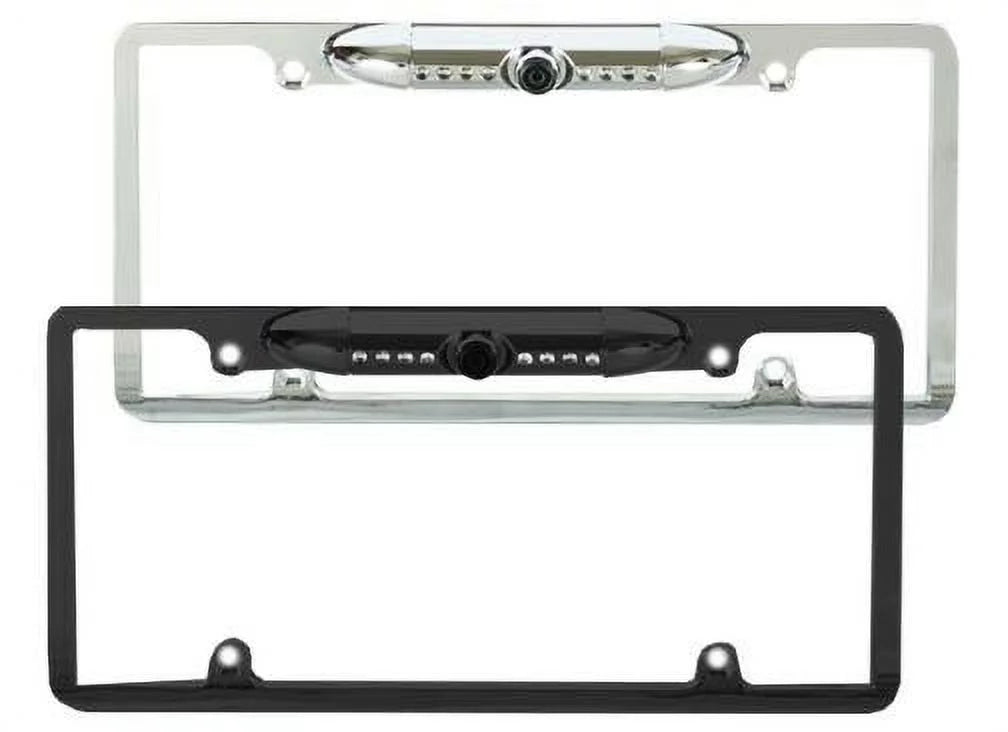FOR KENWOOD KVT-7012BT premium NIGHT VISION - COLOR REAR VIEW CAMERA - CHROME FRAME